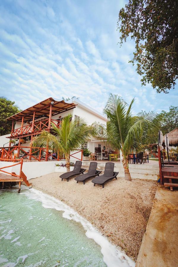 El Buho Lagoon Bacalar Exterior foto