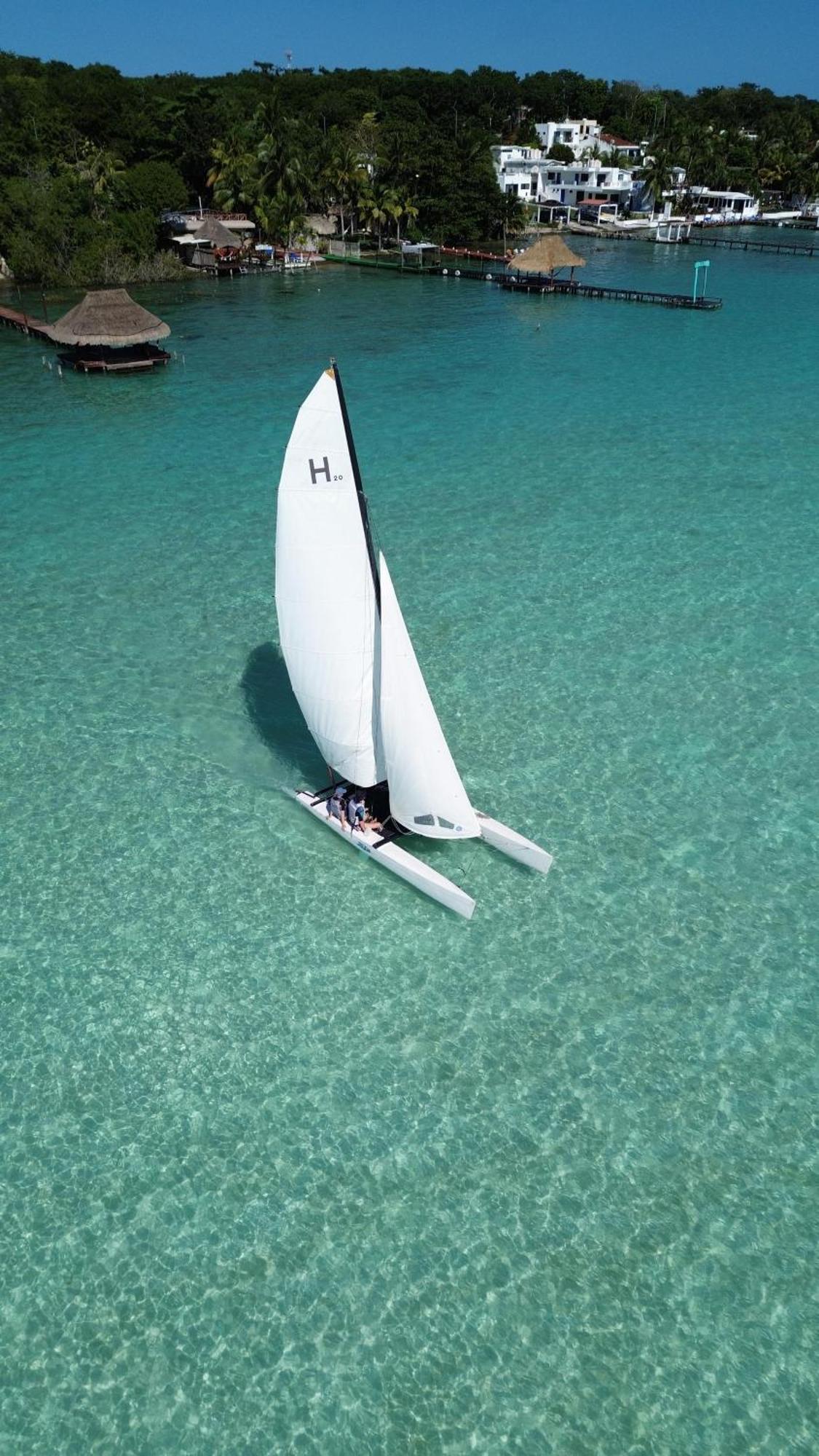 El Buho Lagoon Bacalar Exterior foto