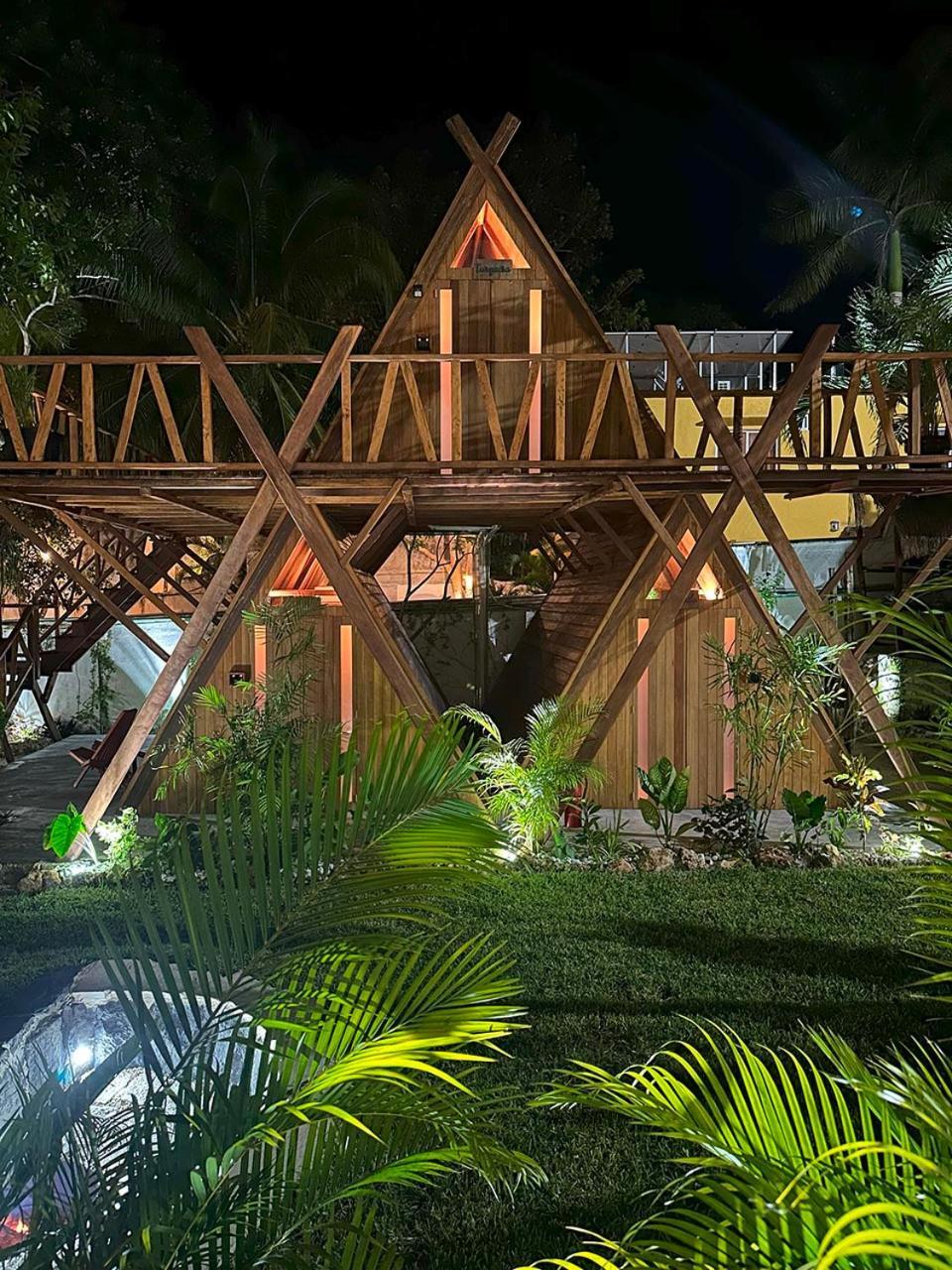 El Buho Lagoon Bacalar Exterior foto